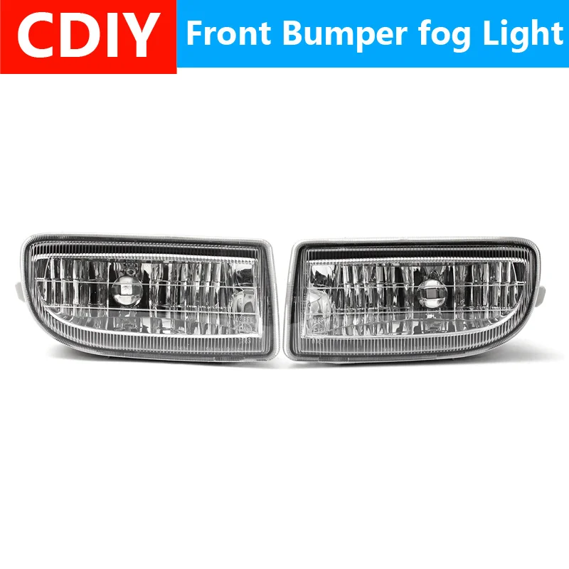 2 Pcs Fog Lamp Fog Light Driving Lamp For Toyota Land Cruiser 100 Lc100 1998 1999 2000 2001 2002 2003 2004 2005 2006 2007 Hdj100