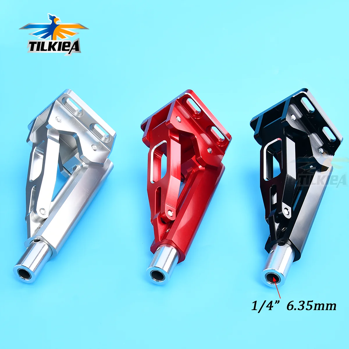 Eje de cable Flexible de 11,5mm a 40mm, alta calidad, longitud ajustable, para barcos de gasolina, 6,35mm, 1/4"