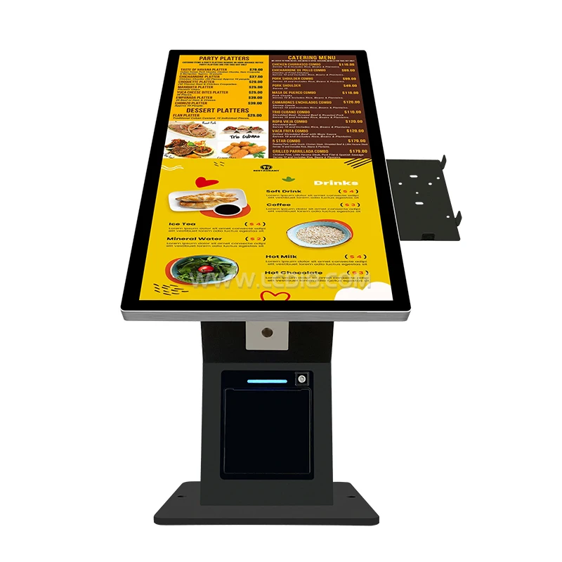 

Touch Screen Desktop Automatic Payment Display Retail Store Restaurants Customized Sizes 15.6 Inch 21.5inch 24 Inch Kiosk
