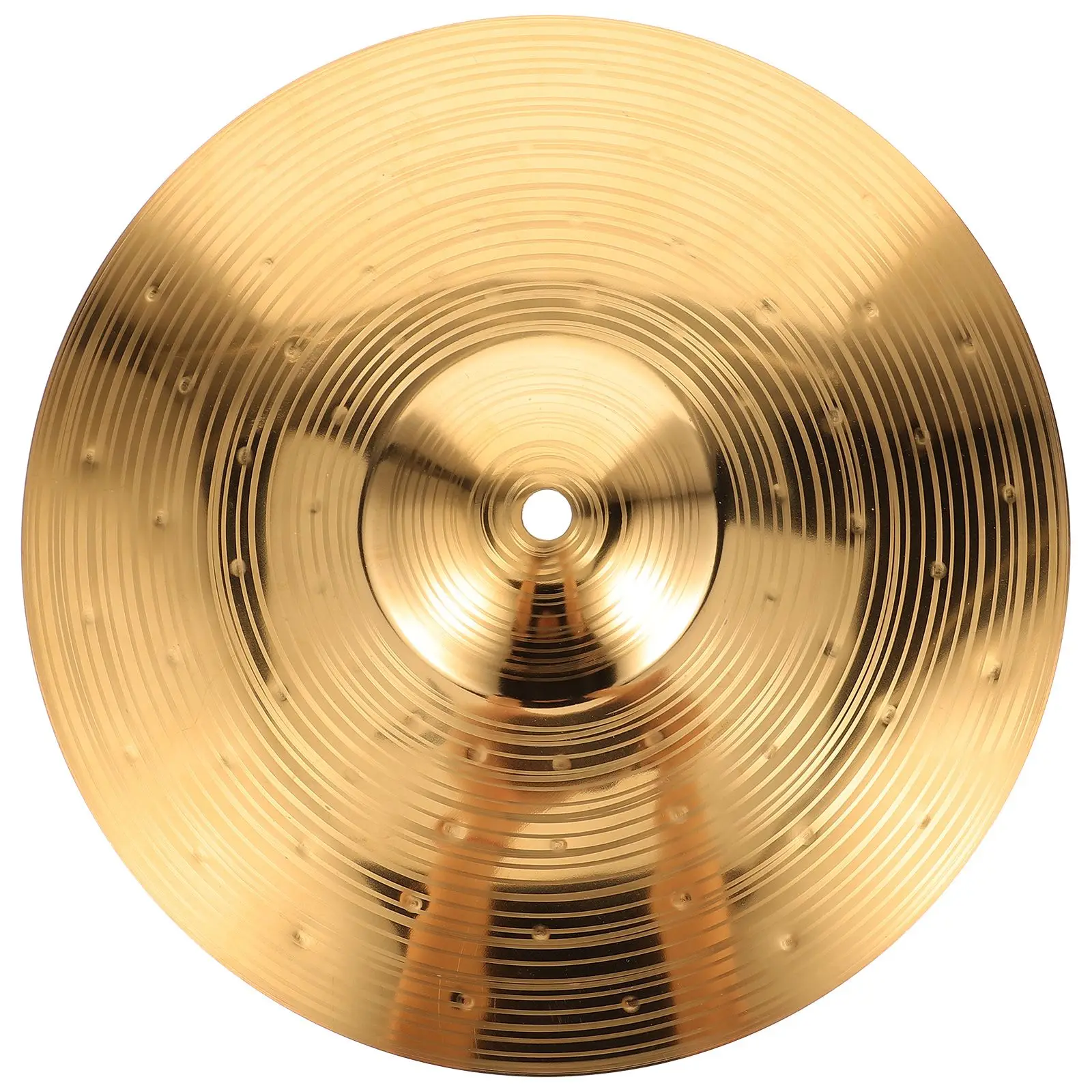 

12 Inch Cymbal Quiet Crash Splash Jazz Drum Set Practice Musical Instrument Smooth Edge Safe Portable