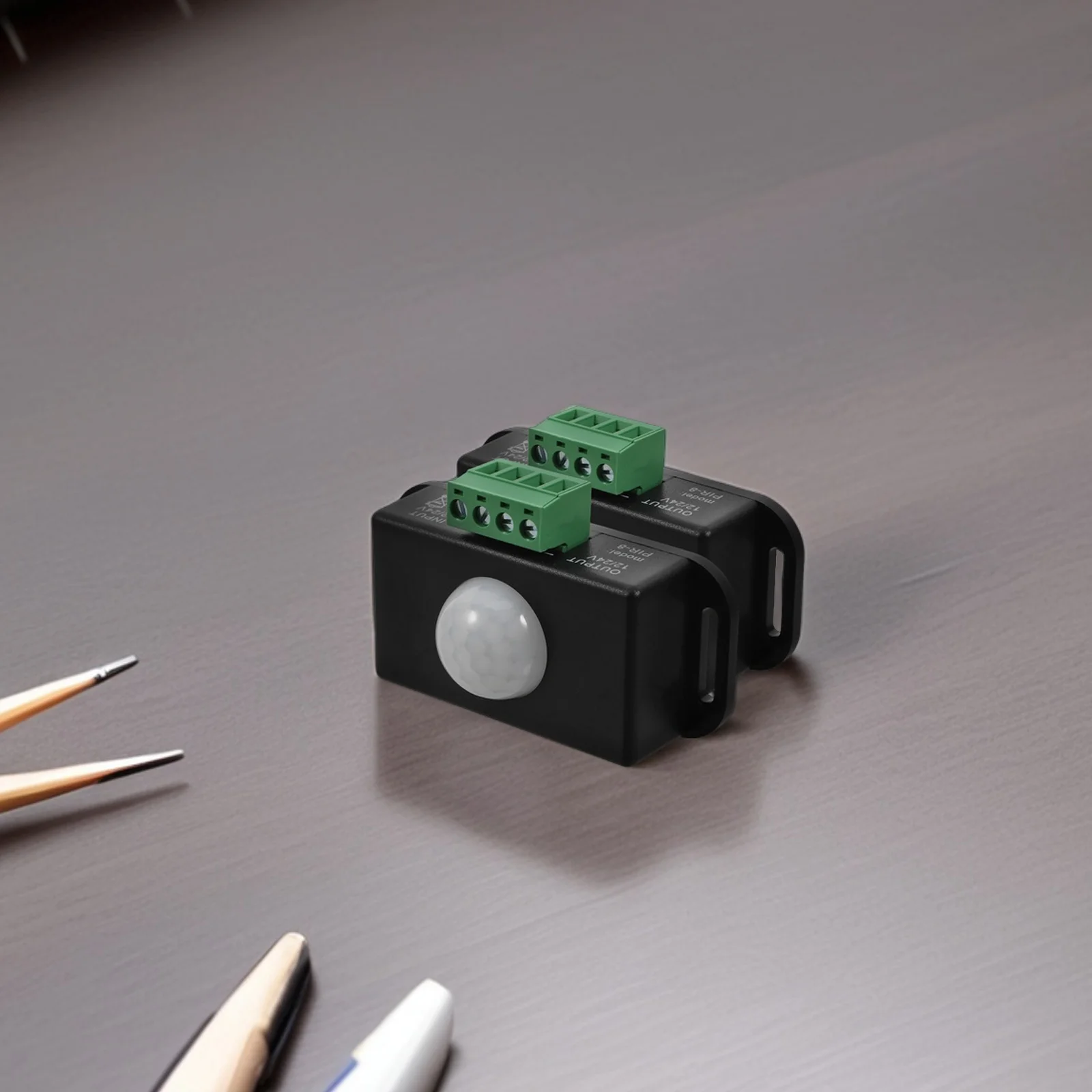 

2Pcs Pir Motion Sensor 12-24V Infrared Controller Timer Switch for Safety Pantry Lighting Infrared Sensor 12 Volt Timer