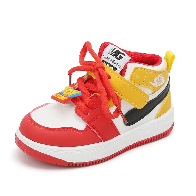 Children Sneaker Four Seasons New Kids Casual Board Shoes Fashion Mandarin Ducks Shoes Boys Basketball Girls Sports Running Shoe