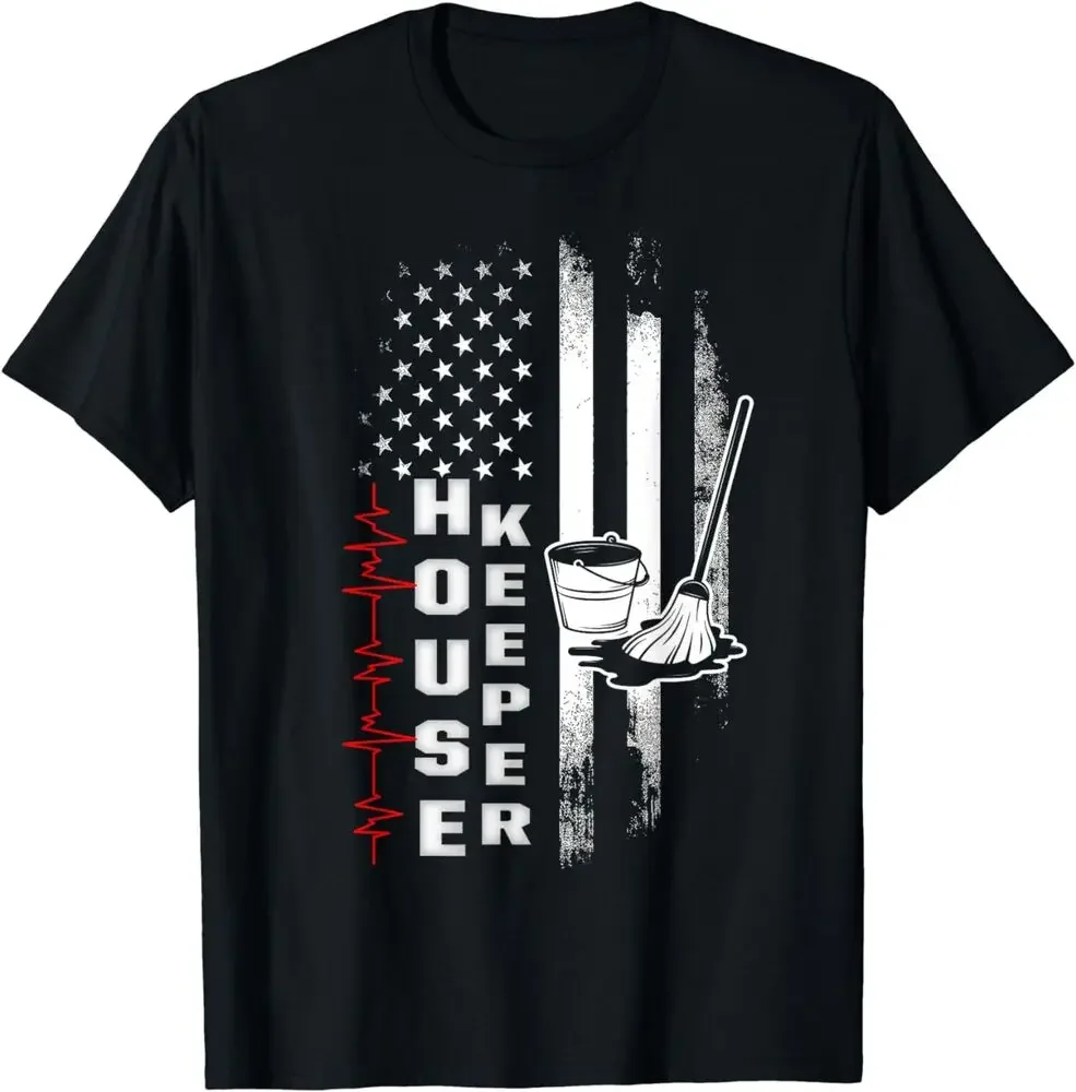 Housekeepe Inspires Housekeeping Househelp Service Tee T-Shirt High Quality 100%Cotton Short Sleeve