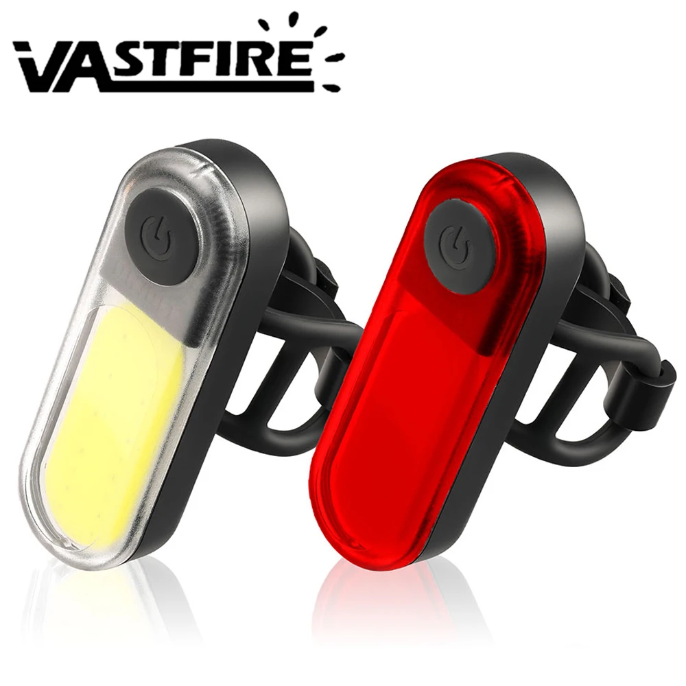 Bicycle Taillights Red White Waterproof MTB Bike Lamp Battery Powered Warning Cycling Tail Light LED Headlight Rear Lamp