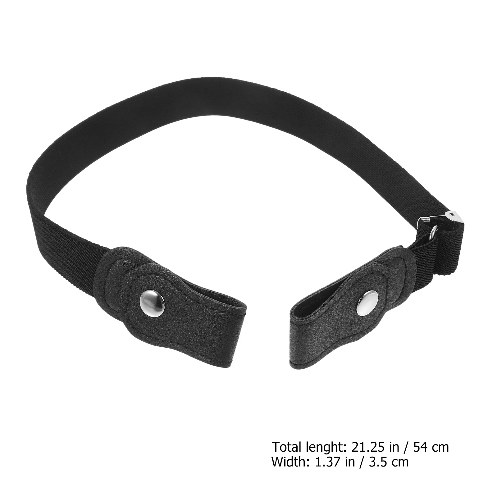 

Adjustable No Buckle Elastic Belt Magnetic Buckle Waistband Comfortable Stretch Waist Belt for