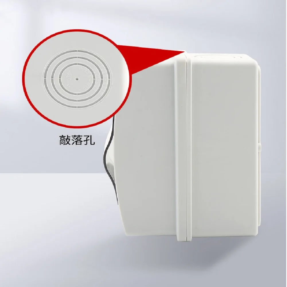 HT Series Junction Box IP65 Protection Level for MCB Distribution with Transparent Cover Designed for Wall Mounted Installations