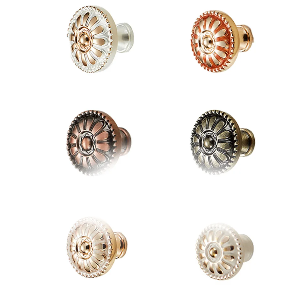 

3 PCS European Style Cabinet Handle Door Pull Knobs Alloy Hardware Pulls Elegant Handles