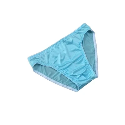 2018 single sexy smooth glossy solid color men\'s stretch is not tight men\'s briefs penis jockstrap gay sexy underwear men