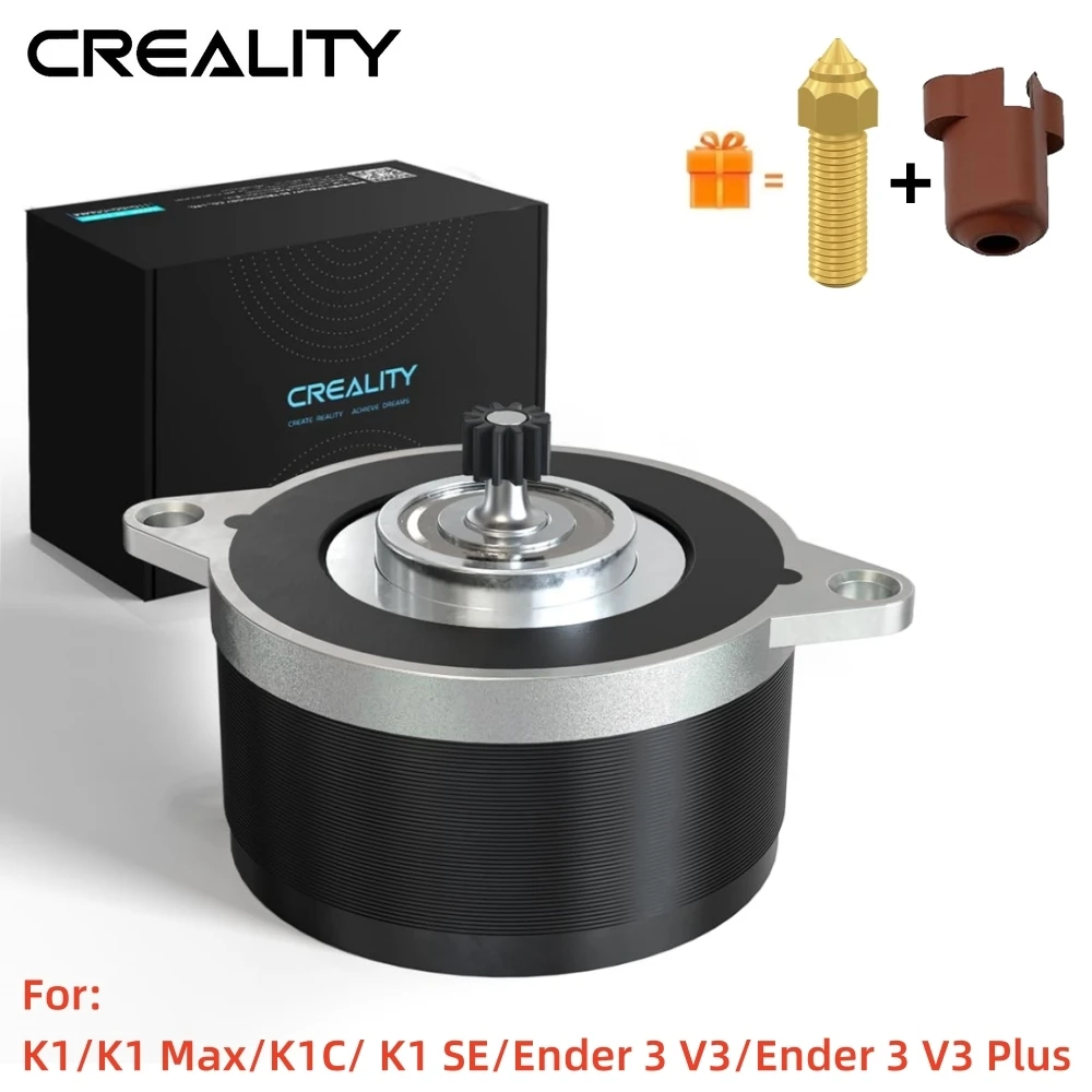 Creality K1/K1 Max/K1C Extruder Motor, Original K1 Max Circular Stepper Motor 3D Printer Extruder Stepper Motor