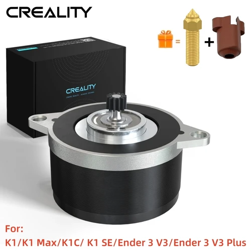 Motor extrusor Creality K1/K1 Max/K1C, Motor paso a paso Circular Original K1 Max Motor paso a paso extrusor de impresora 3D