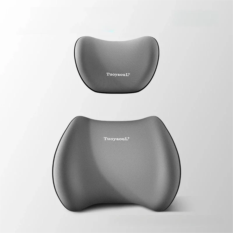 

Universal Car Headrest Lumbar Memory Foam Neck Support Cushion Ergonomic Backrest Waist Pillow Breathable Auto Seat Protector Se