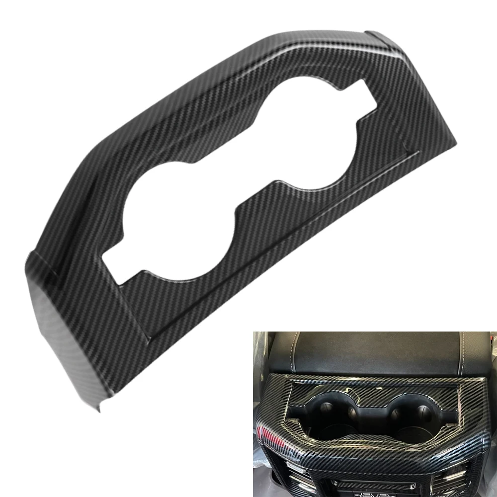 Rear Watercup Cover Trim Fit for Dodge Ram 1500 TRX 2019-2023 Rear Watercup Cover Trim view 5