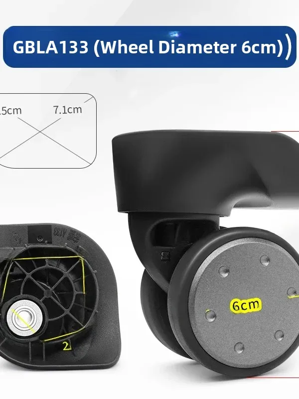 HongSheng A133  90 Points Luggage Wheel Travel Suitcase Repair Parts Universal Wheel Accessories Hardware Accessories