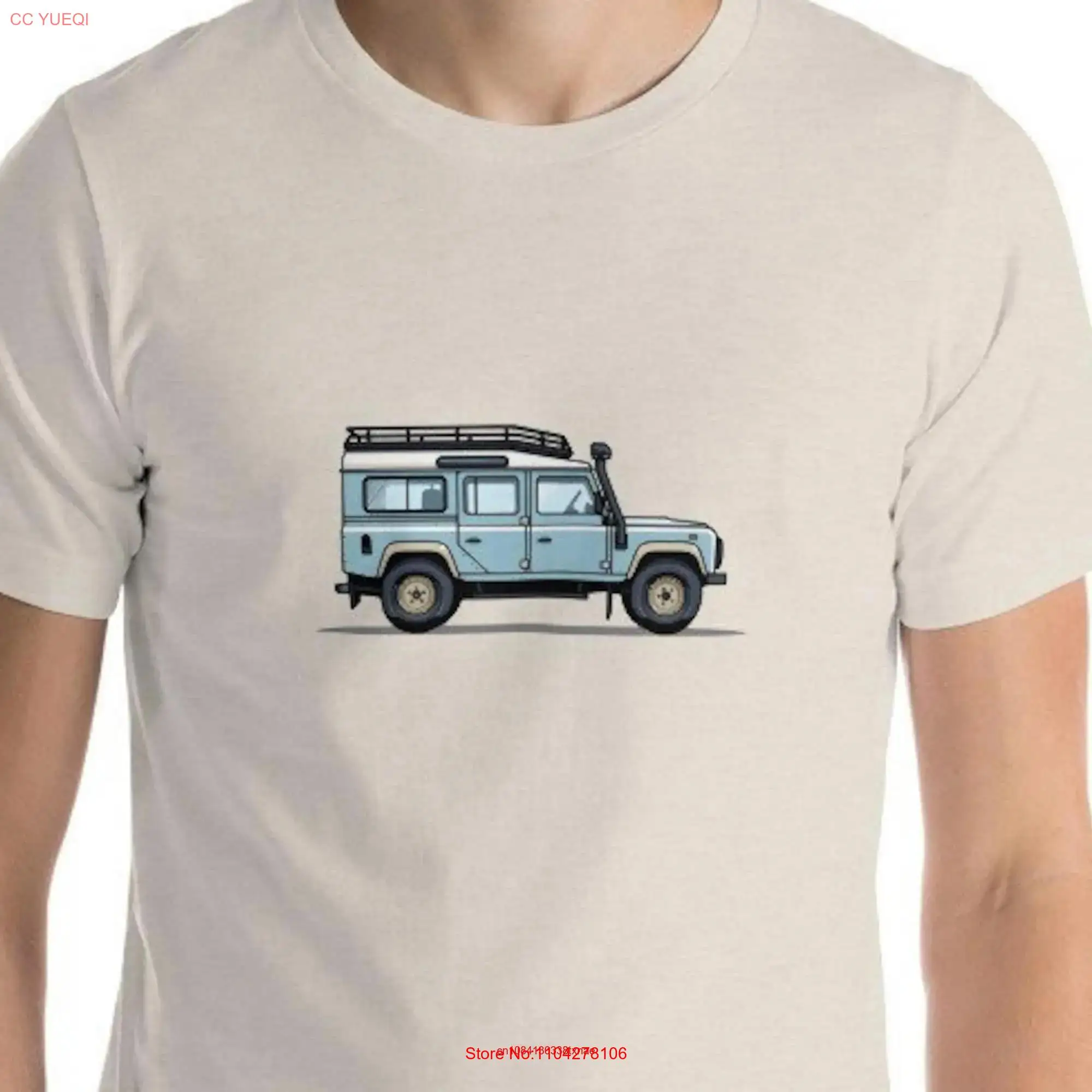 Defender 110 Wagon MK4 T Shirt Rugged Charm Adventure Ready long or short sleeves