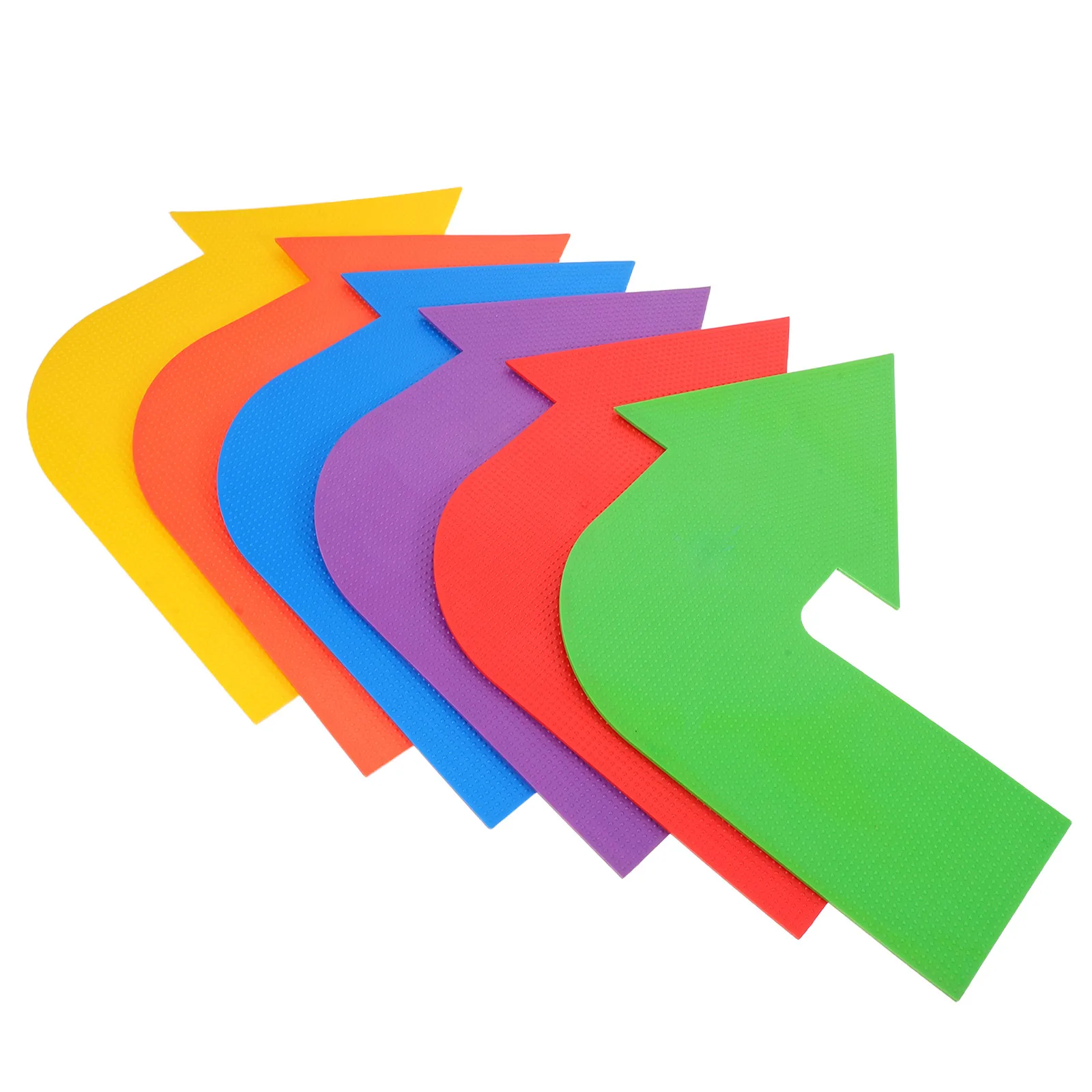 6Pcs Training Markers Court Line Disc Sport Discs for Indoor Outdoor Pickleball Volleyball Tennis Badminton Practice