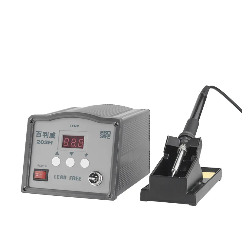 

Бессвинцовый интеллектуальный мощный электрический паяльник с постоянной температурой, 90 Вт, высокочастотный сварочный стол с цифровым дисплеем