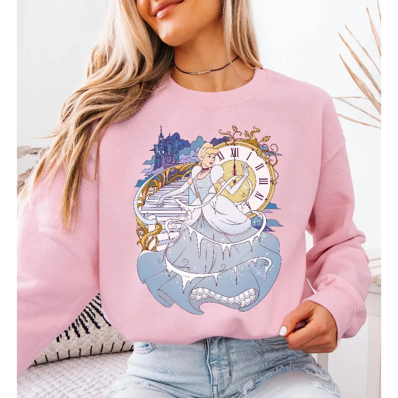 Retro Disney Cinderella Sportswear Damen Hoodie Herbst/Winter Neue Herren und Damen Casual Fashion Streetwear