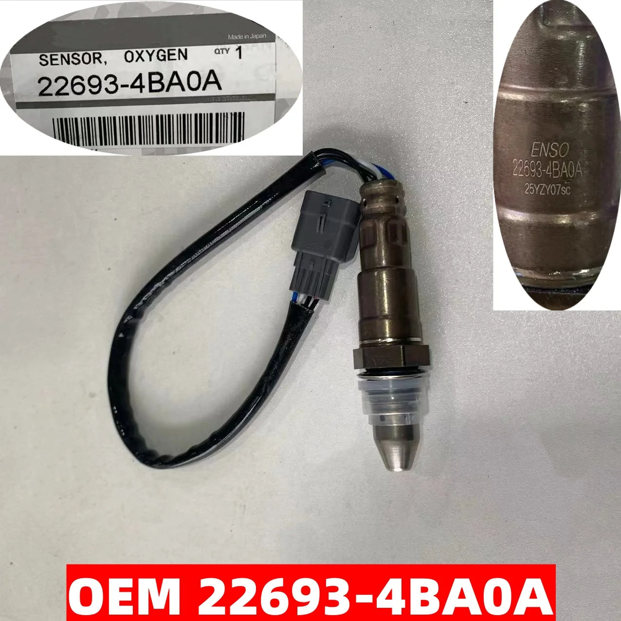 

211500-7650 226934BA0A 22693-4BA0A OEM Air Fuel Ratio Sensor Fit For Rogue 2.5L 2014-2018 2693-4BA0A 234-9149