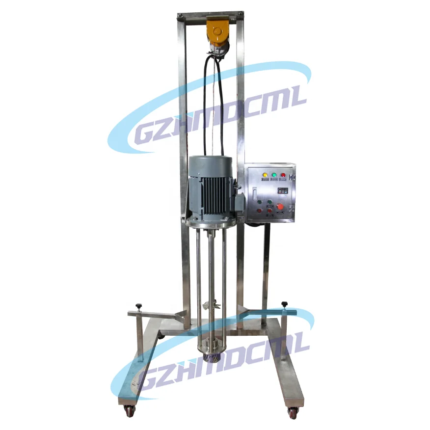 2026-Manufacturing Plant Vacuum Emulsifying Mixer Computerized Auto Color Ink Automatic Car Paint Mixing Machine for Sale