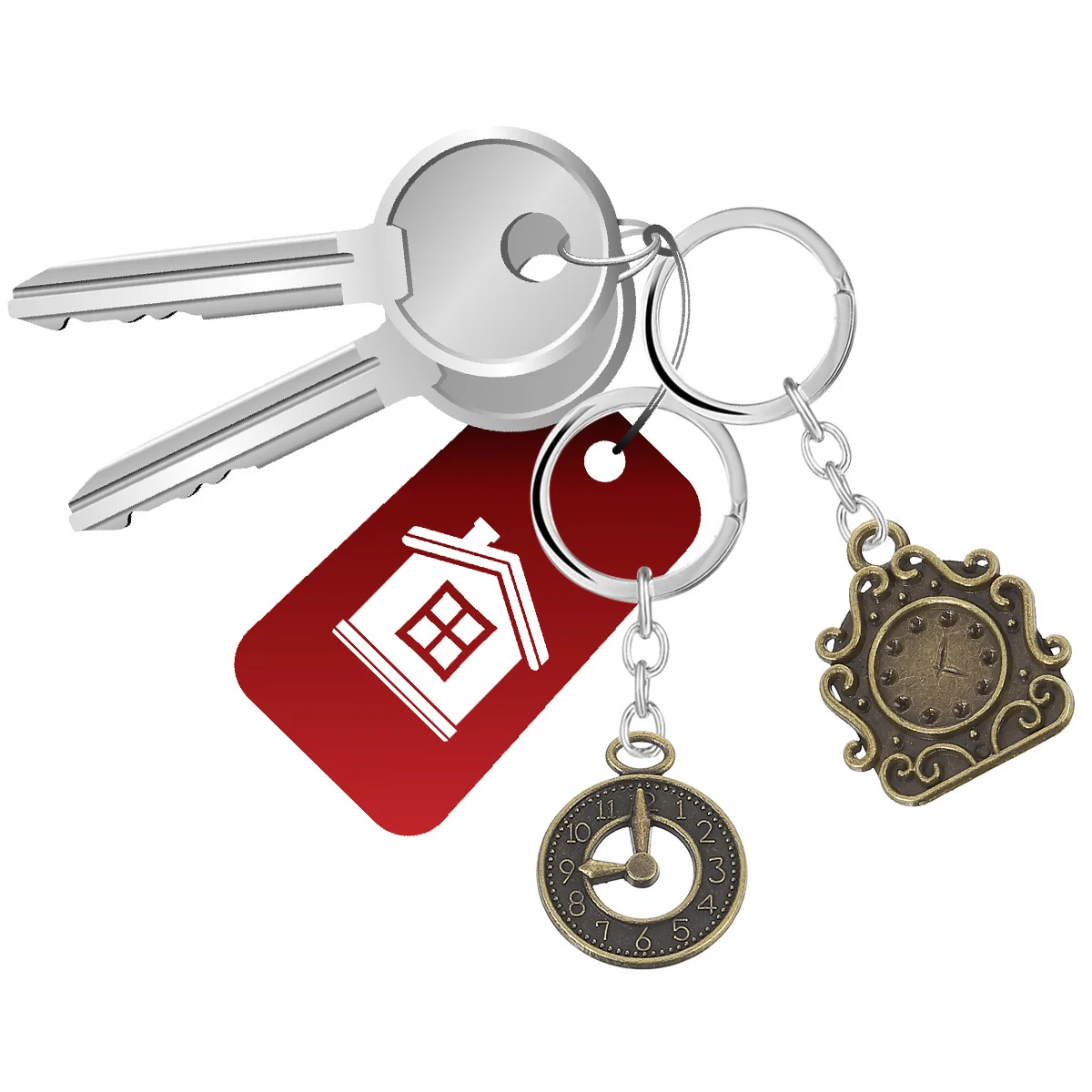 

40 шт., подвески в виде смешанных часов, ювелирные изделия из сплава, кулон, аксессуары для самостоятельного изготовления, винтажные модные металлические подвески, набор для рукоделия, ювелирные изделия ручной работы