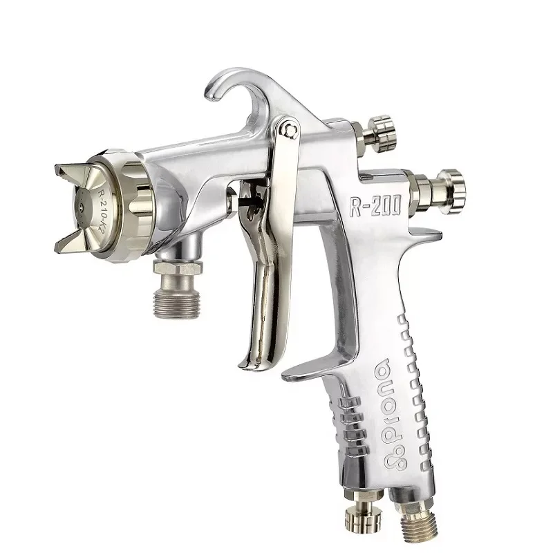 Prona R-200 العالمي بندقية رذاذ الطلاء للسيارات أداة هوائية البخاخ اللوحة مسدس أدوات السيارات منطقة كبيرة رش الطلاء