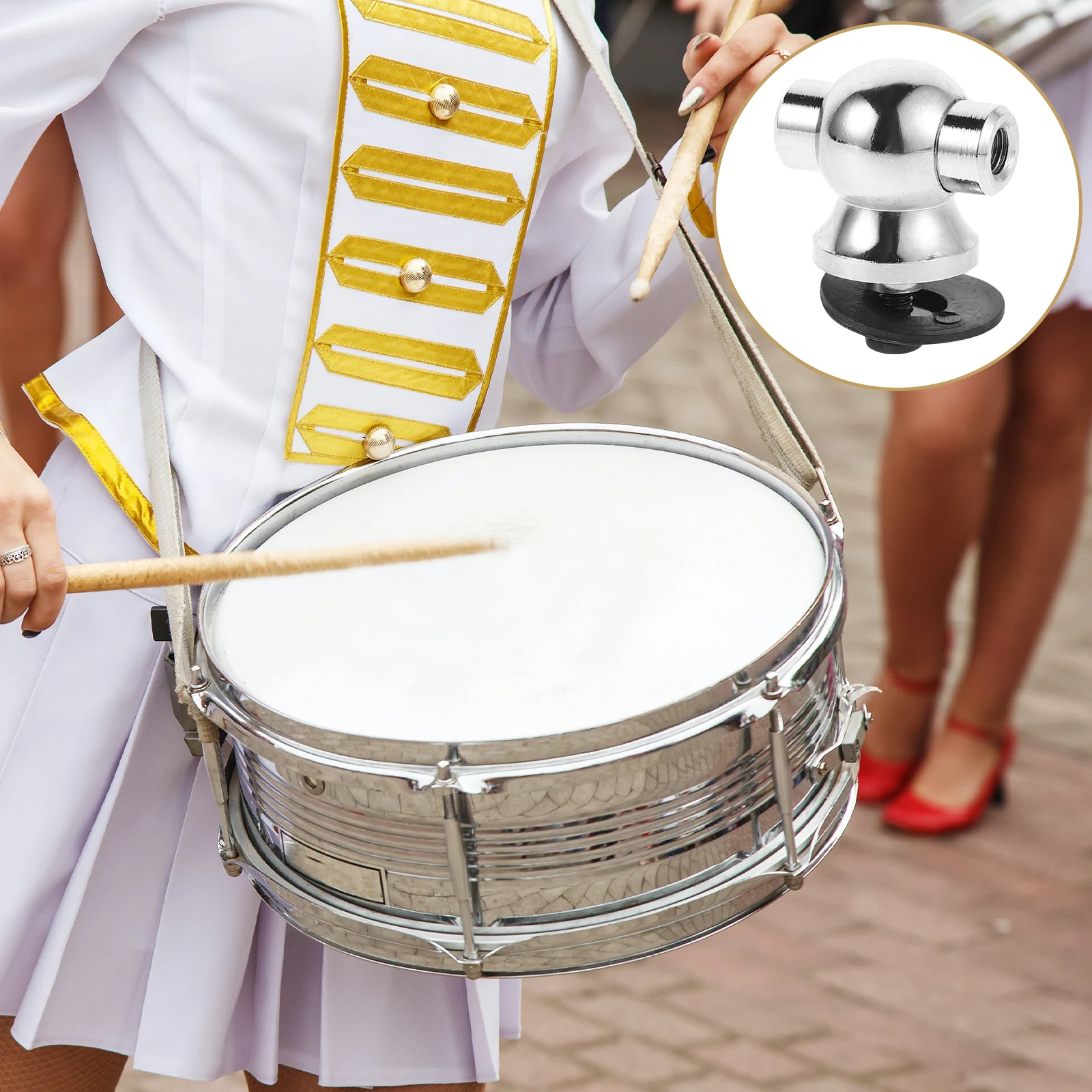 

Drum Set Ear Accessories and Parts Lugs Kit Single End Replacement Locks Hardware