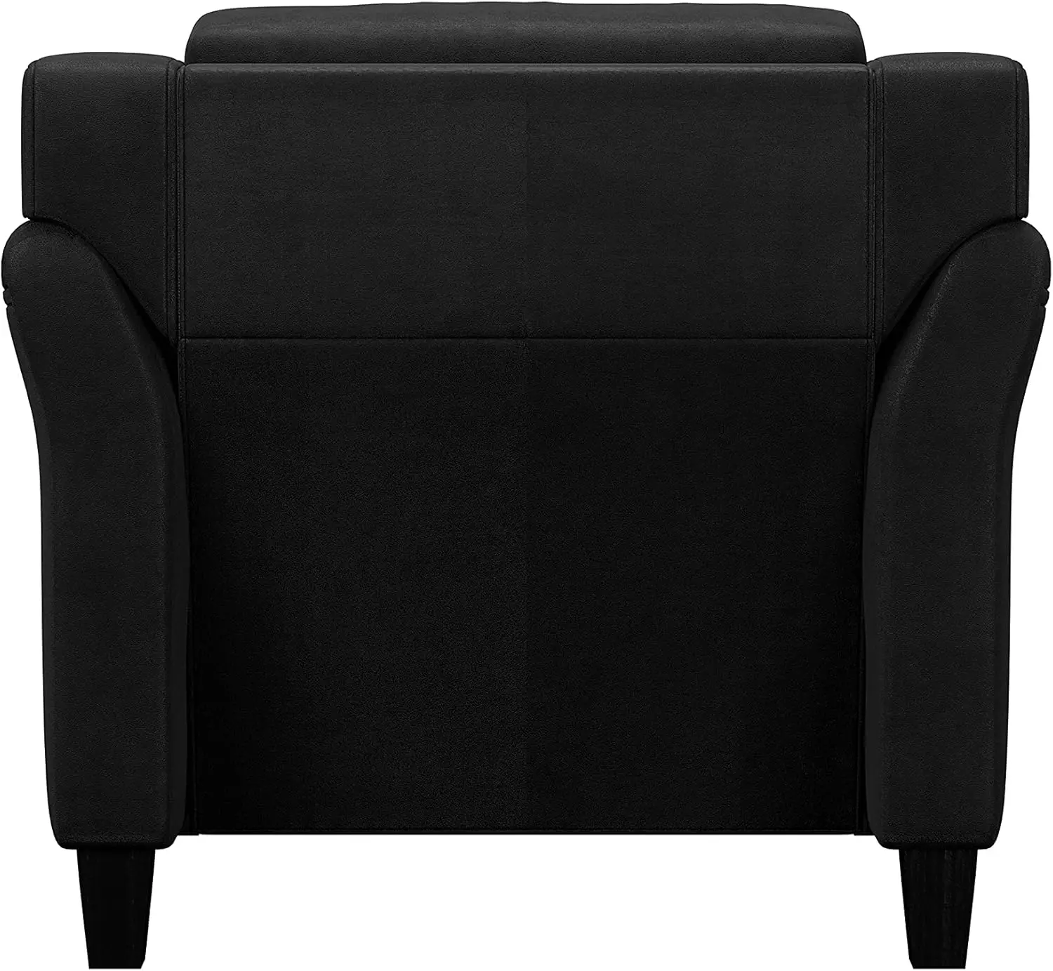 Sillón Solutions, 35,4" de ancho x 32,0" de profundidad x 32,7" de alto, negro