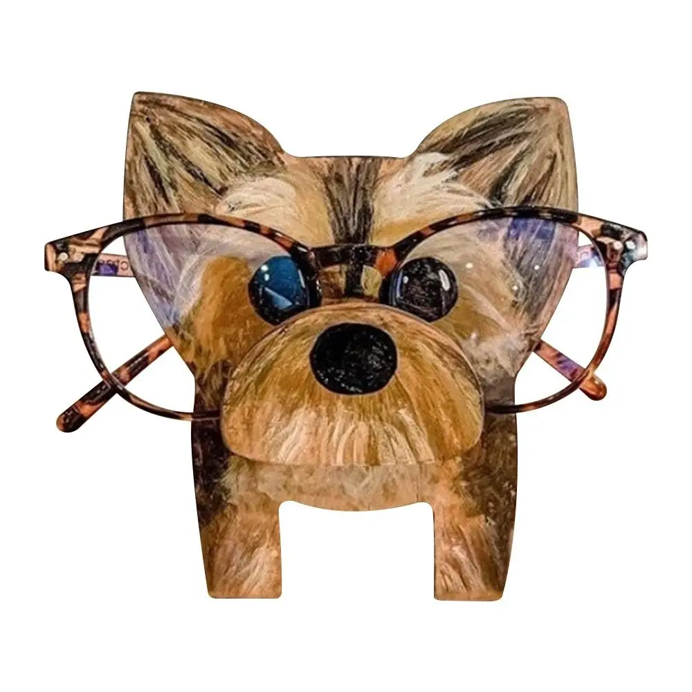 

Desktop Creative Wooden Eyeglasses Holder Sunglasses Wooden Stand Glasses Display Display Rack