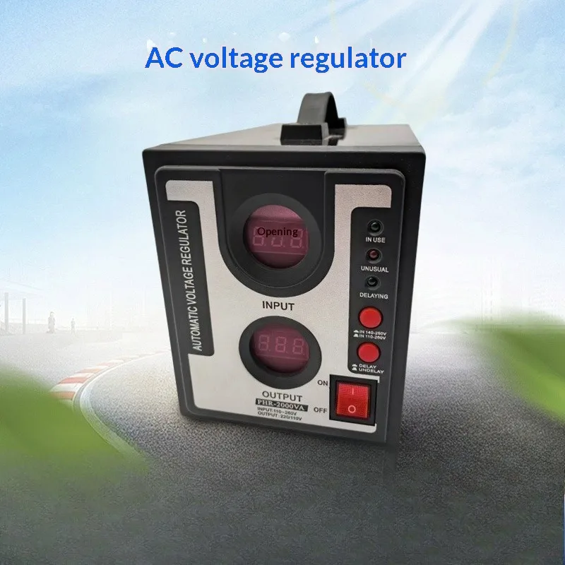 

Автоматический стабилизатор напряжения переменного тока с широким напряжением 100–270 В, специально предназначенный для бытовых кондиционеров и холодильников.