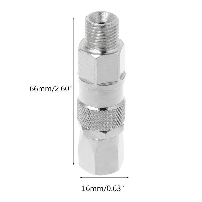 ipiip 1/4" Stainless Stell Airless Hose Joint For Paint Guns Sprayers