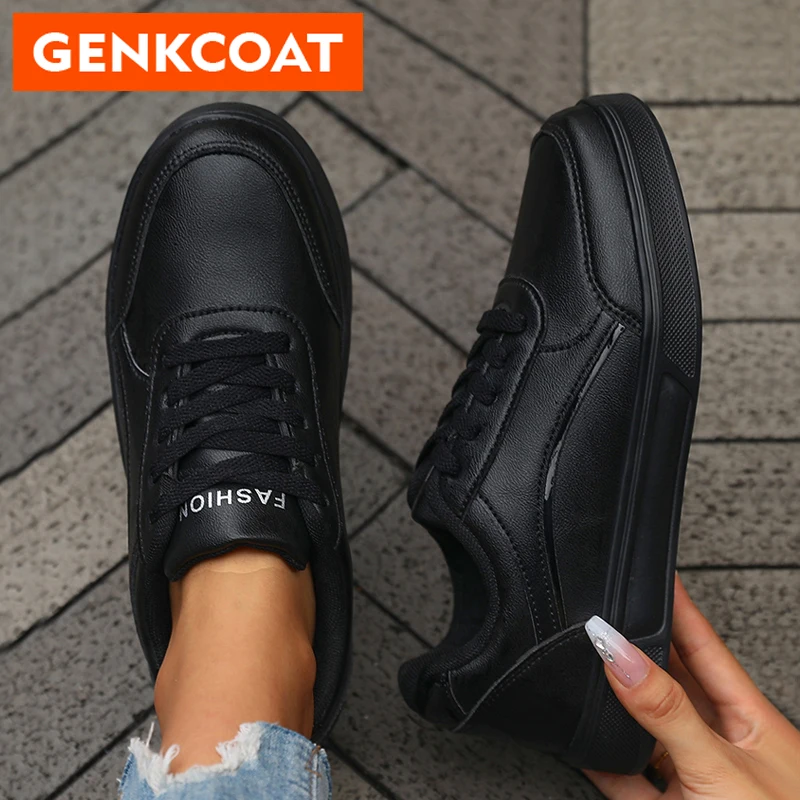 Fashion Women Casual Shoes Breathable Walking Flat Shoes Sneakers White Female Footwear Sports Running Outdoor Walking For Men