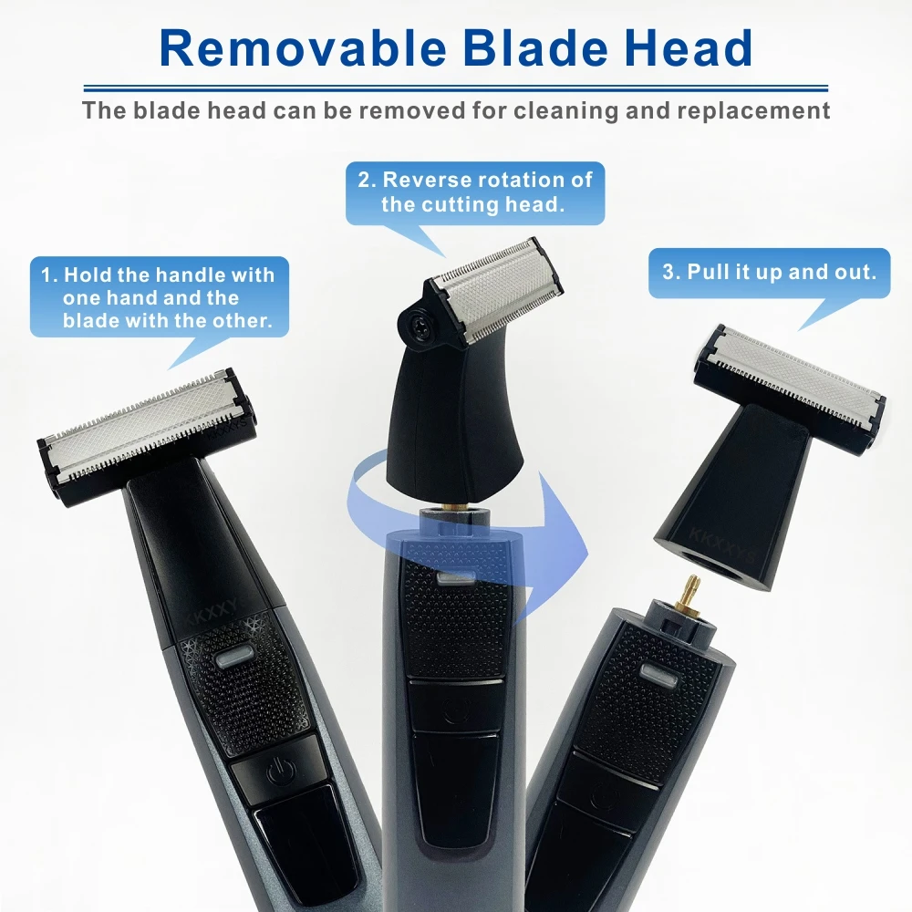 رأس تشذيب بديل LT-185 - متوافق مع سلسلة Norelco MLG، شفرة فولاذية دقيقة من الفولاذ المقاوم للصدأ، ملحقات العناية