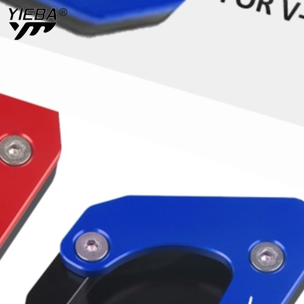 

CNC Accessories Foot Side Stand Kickstand Enlarger Pad Support Plate For SUZUKI DL650 V-STROM 650 VSTROM dl 650 V STROM650
