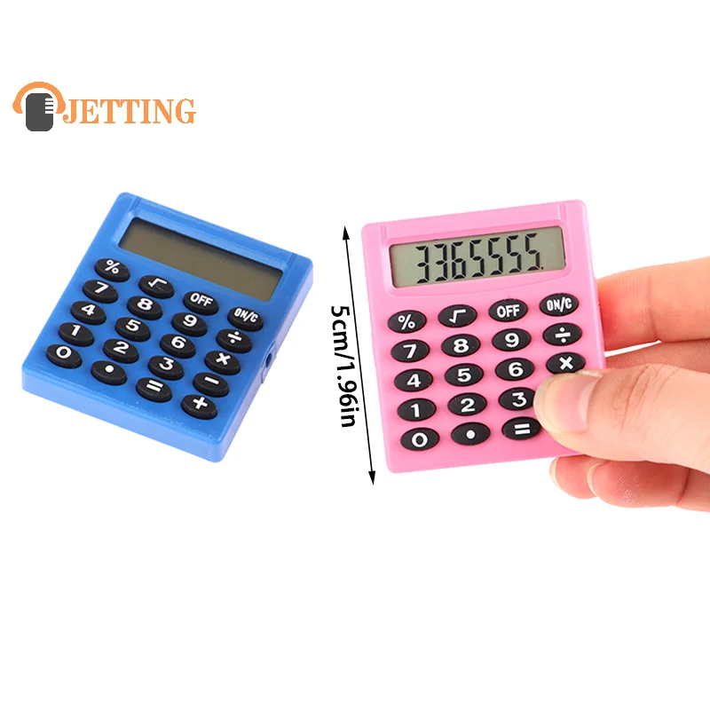 Personalized Mini Candy Color School Office Electronics Creative Calculator Pocket Boutique Stationery Small Square Calculator