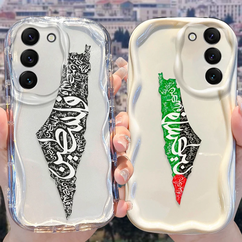 Palestine Flag Case for Samsung Galaxy A33 A32 A31 A30 A20 A24 A23 A22 A21S A20S A14 A13 A12 5G A10S A04E A04 4G A03 Core Cover