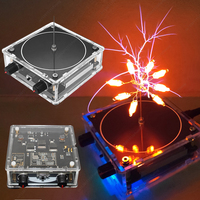 Music for Tesla Coil Speaker Wireless Transmission Arc Generator Multi-Function Bluetooth-Compatible Scientific Experiment Tool
