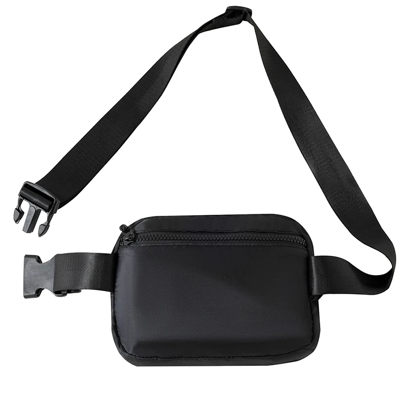 New Fashionable Large Capacity Mobile Phone Waist Bag Outdoor Casual Double Layer Wallet Unisex Practical Leisure Satchel view 2