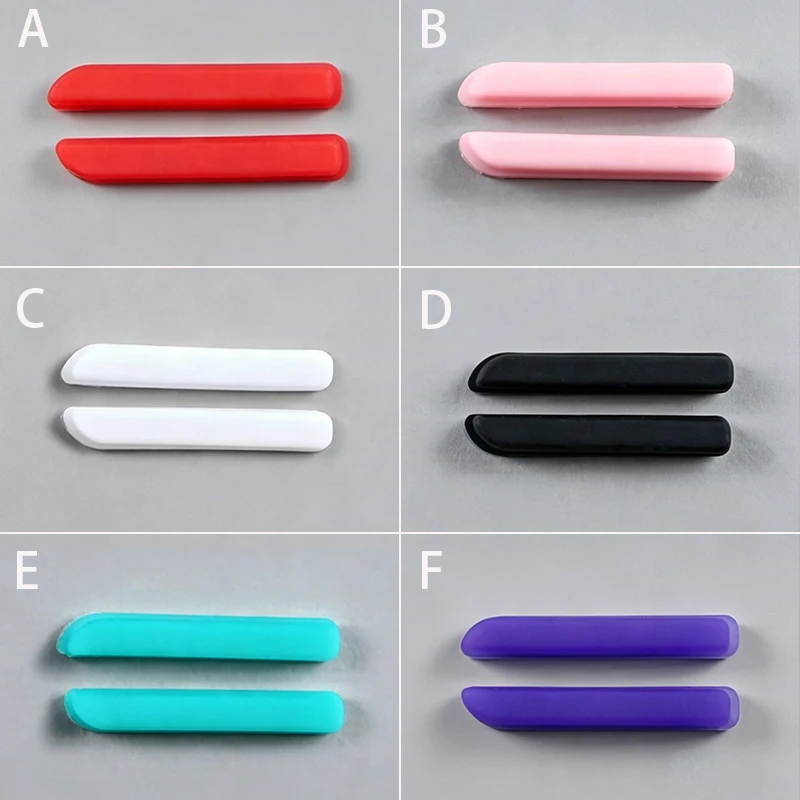 1Set Dustproof Rubber Plug Back Cover Rubber Pad Accessories For 3DS Game Console Lower Shell Replacement Parts