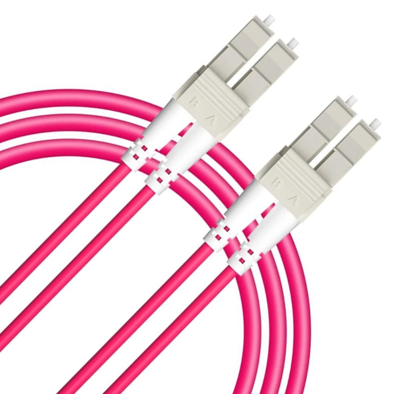 Advanced OM4 Fiber Optical Patches Cable Cord for Reliable Networking Connection 