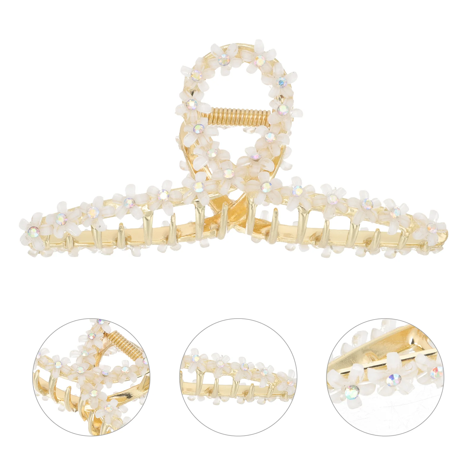 

Hairpin Clips Stuff for Teen Girls Accessories Women Bobby Pins Claw Thick Crystal