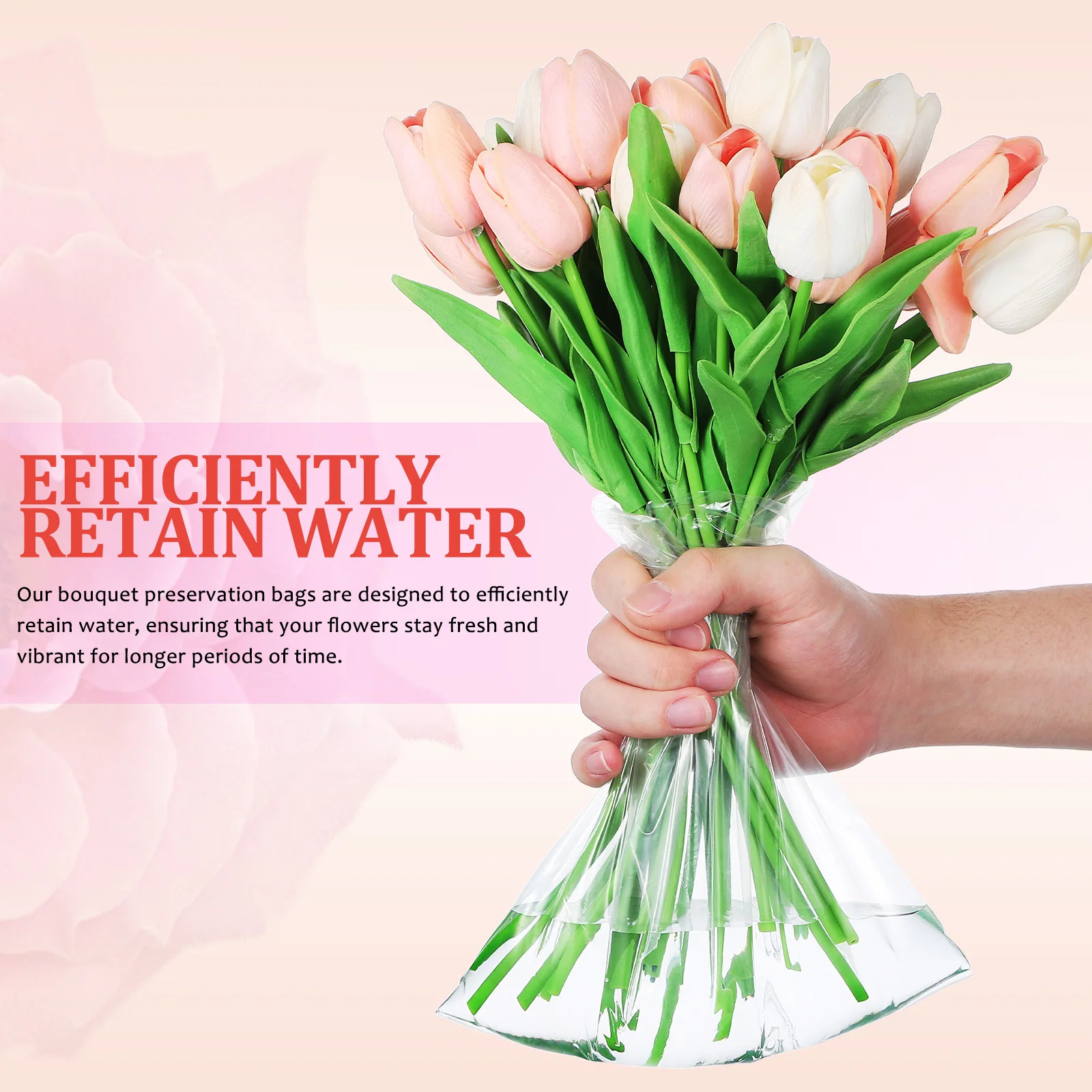 Рисунок 3 - пакеты для букетов с водой