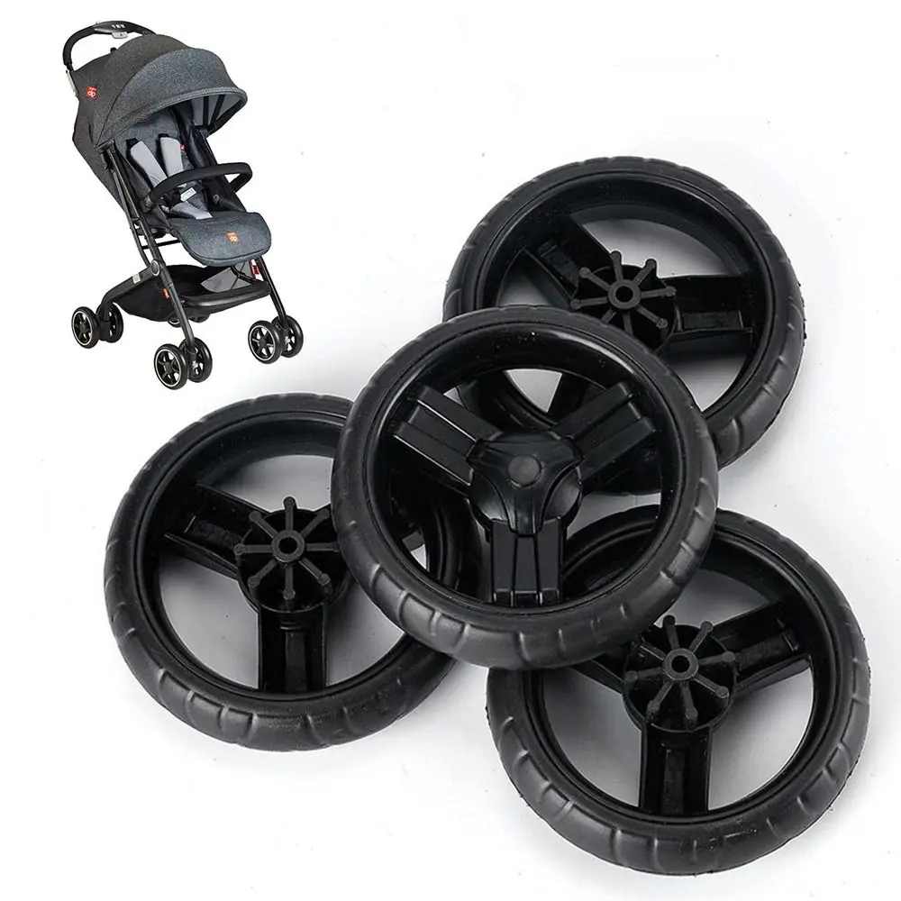 Replacement Strollers Luggage Wheelchair Caster Shoppin Cart Wheels Travelling Trolley Caster Tire Wheel
