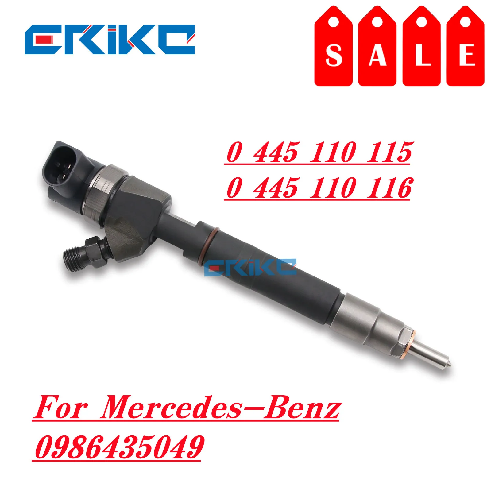 0445110115 A6680700987 Original Common Rail Injector 0445110116 Diesel Injection Nozzle Parts For Bosch Mercedes-Benz 0986435049