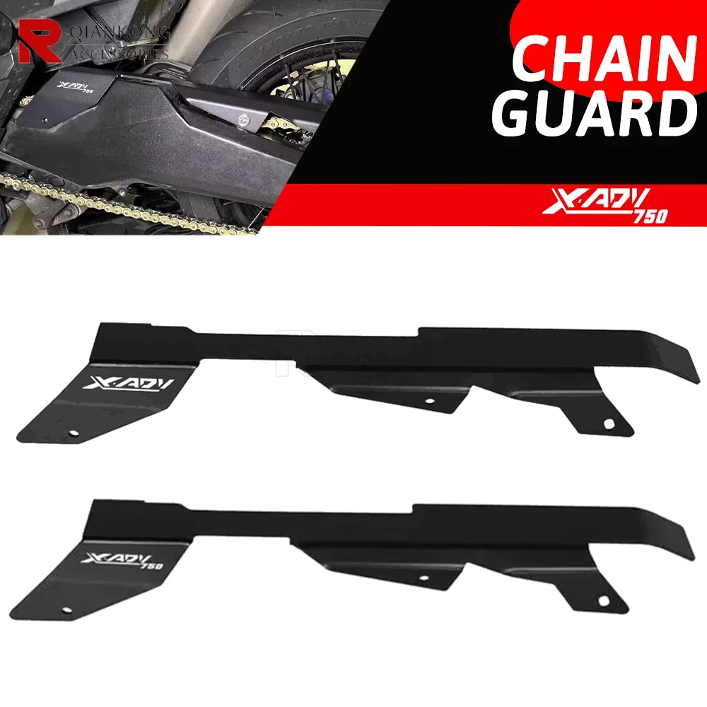 

Motorcycle Aluminium Chain Guard Cover Protector Decorative Belt Fender Fits For HONDA X-ADV750 XADV750 2017 2018 2019 X-ADV 750