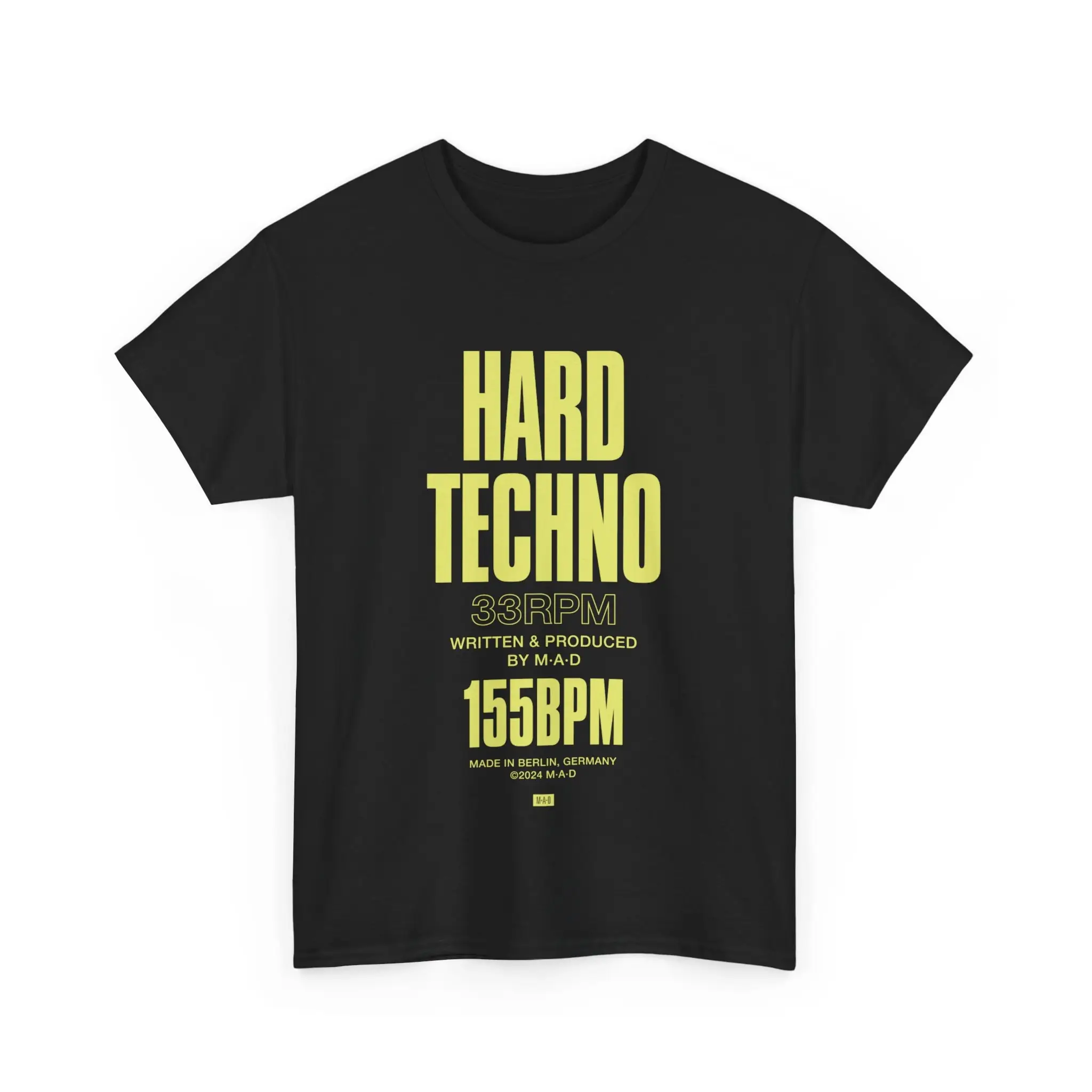 Camiseta Techno dura, camiseta 155BPM, 10 colores