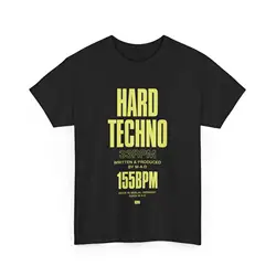 Hard Techno T Shirt 155BPM 10 colorways