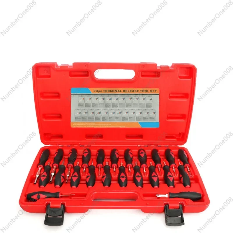 23pcs Car Universal Terminal Release Removal Tool Set Automotive Wiring Connector Crimp Pin Extractor for BMW Ford VW