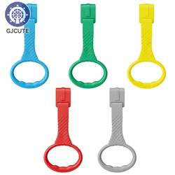 Light Weight Baby Pull Ring Portable Candy Color Hanging Ring Baby Learn To Stand Stroller Hook Baby Playpen Pull Up Ring