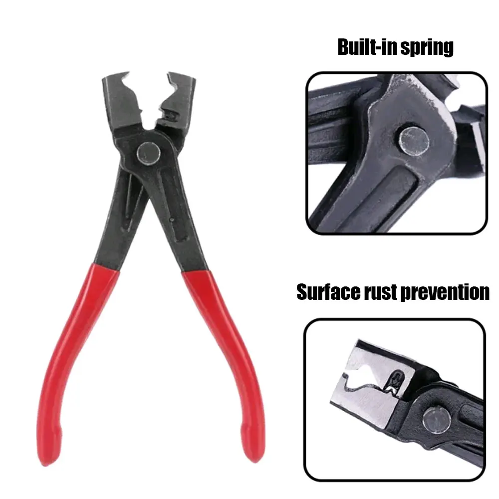 

1pc Car Water Pipe Clamp Collar Removal Tool Oil Hose Clip Crimping Plier Quick-Release Tube Repairing Hand Wrench Accessories