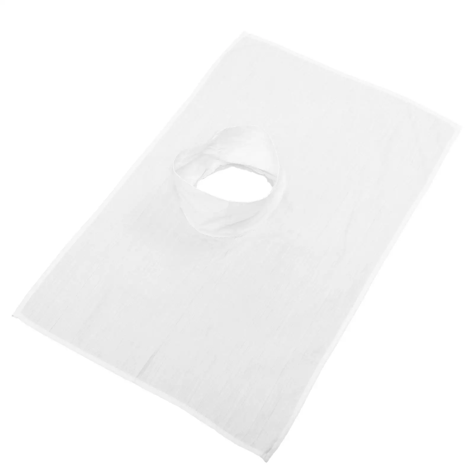 

Massage Table Sheets Disposable Satin Beauty Salon Cloth Comfortable Spa Bed Cover Hole Waxing Mat Esthetician Blankets Topper